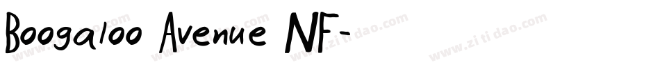 Boogaloo Avenue NF字体转换